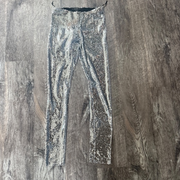 $980 ISABEL MARANT Madilio Sequin Pants 4 - Picture 5 of 9